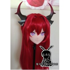 (RB366)Customize Full Head Quality Handmade Female/Girl Resin Japanese Anime Cartoon Character Kig Cosplay Kigurumi Mask (RB366)Customize Full Head Quality Handmade Female/Girl Resin Japanese Anime Cartoon Character Kig Cosplay Kigurumi Mask